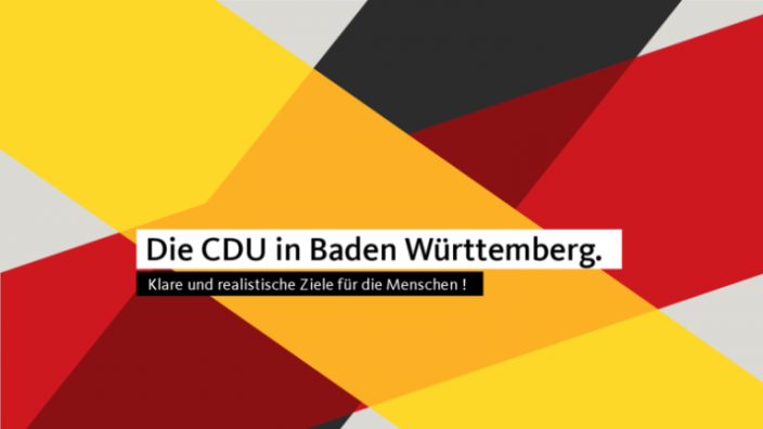 CDU in Baden Württemberg 